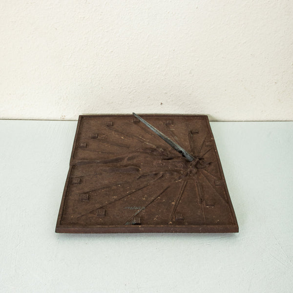 19th Century Iron Sun Dial