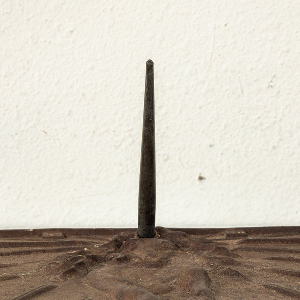 19th Century Iron Sun Dial