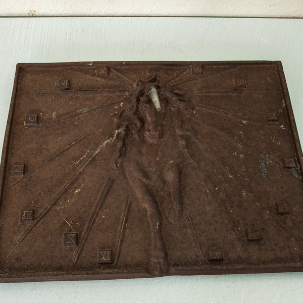 19th Century Iron Sun Dial