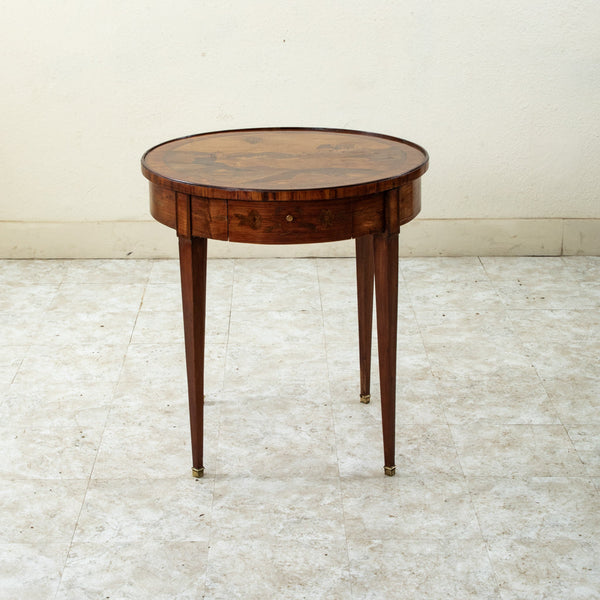 Marquetry Side Table