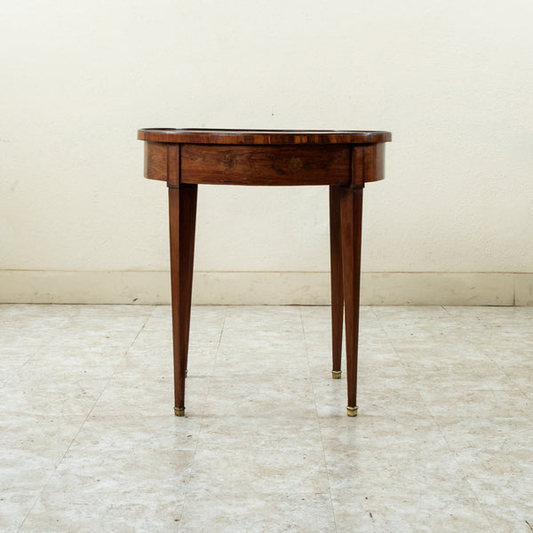 Marquetry Side Table