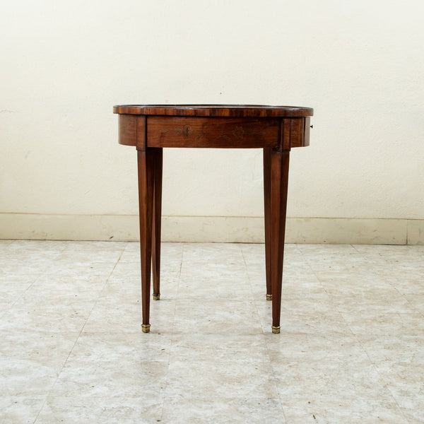 Marquetry Side Table