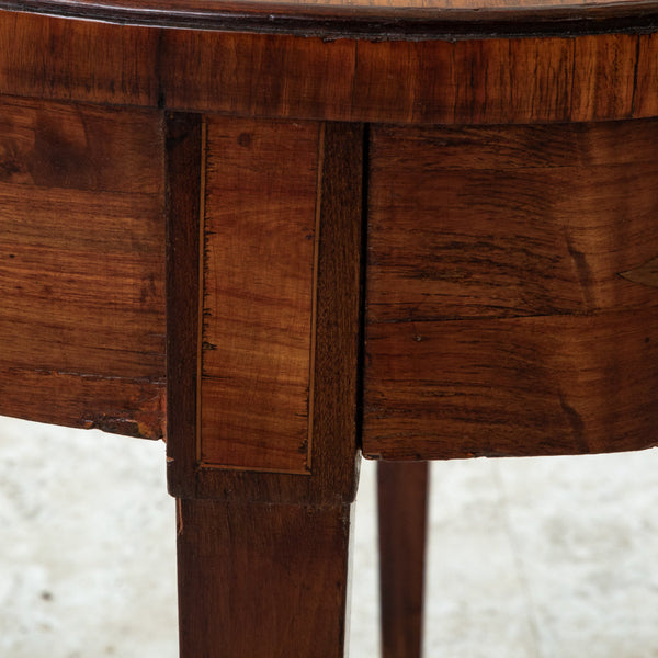 Marquetry Side Table