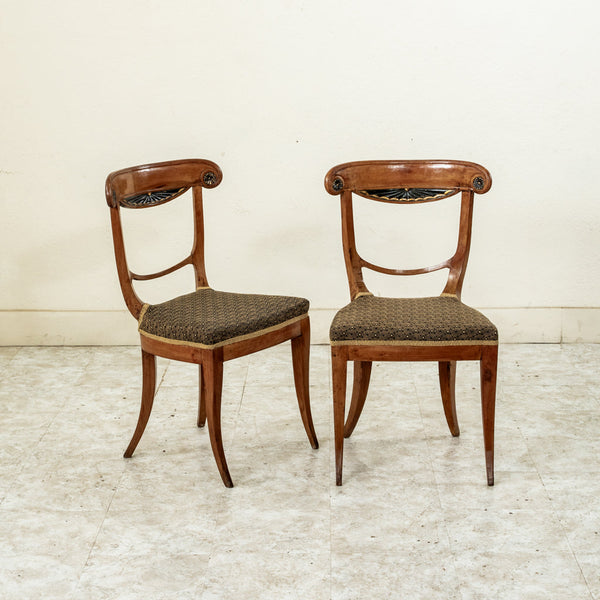 Pair of Biedermeier Chairs