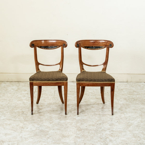 Pair of Biedermeier Chairs