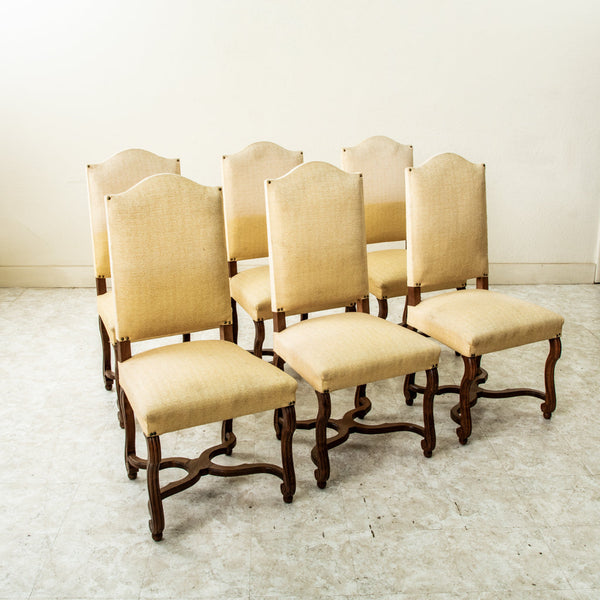 Set of Six Mutton Leg Chairs