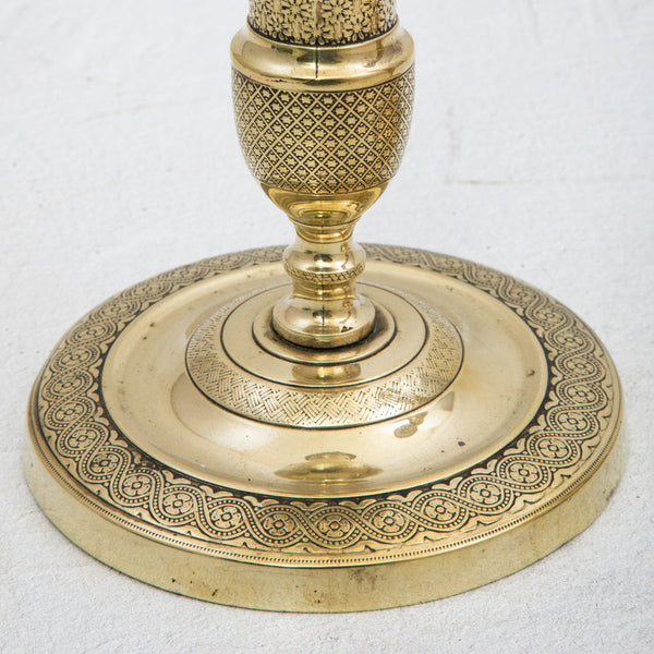 Pair of Bronze Candlesticks