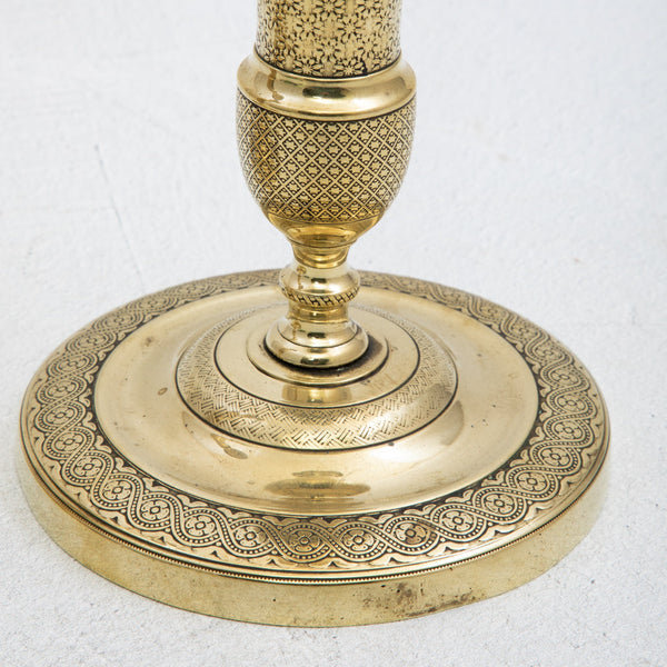 Pair of Bronze Candlesticks