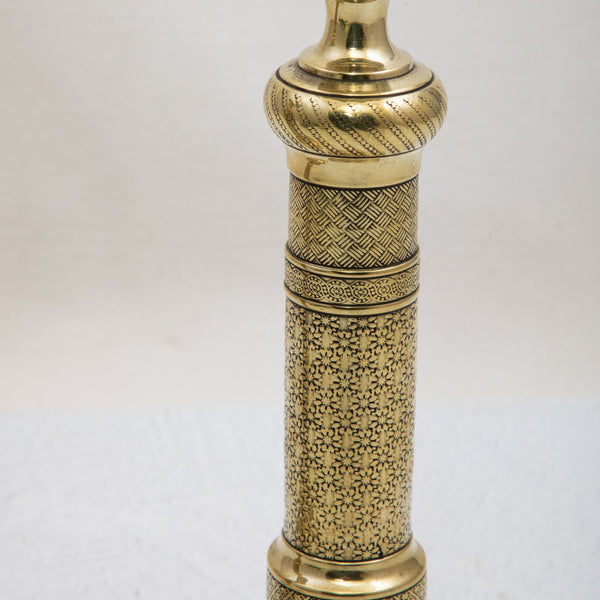 Pair of Bronze Candlesticks