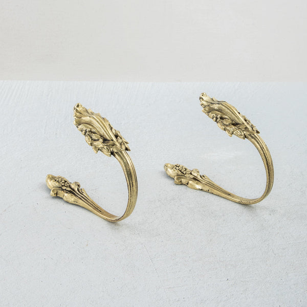 Pair of Bronze Hooks