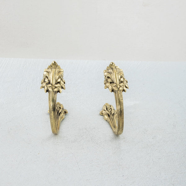 Pair of Bronze Hooks