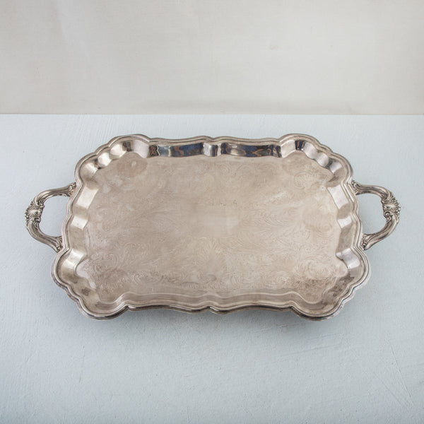 Silver Serving Tray
