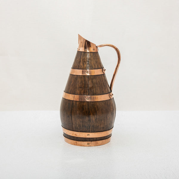 Wooden Cider Pitcher