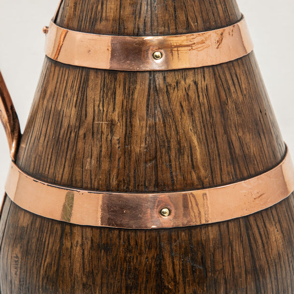 Wooden Cider Pitcher
