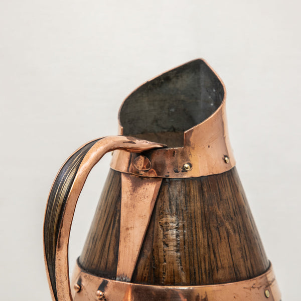 Wooden Cider Pitcher