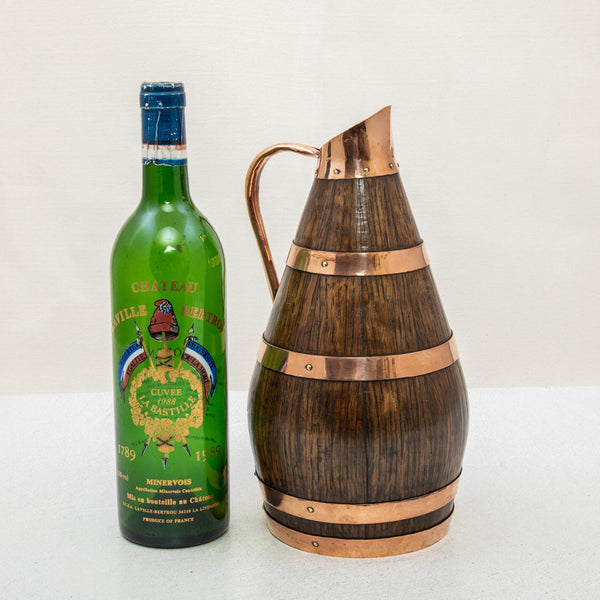 Wooden Cider Pitcher