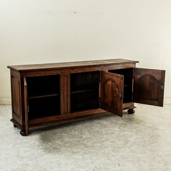 Oak Louis XIV Style Enfilade