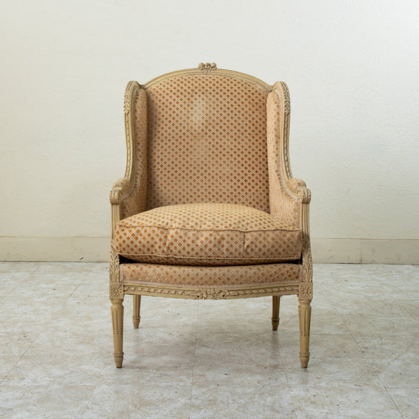 Louis XVI Bergere and Ottoman