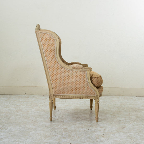 Louis XVI Bergere and Ottoman