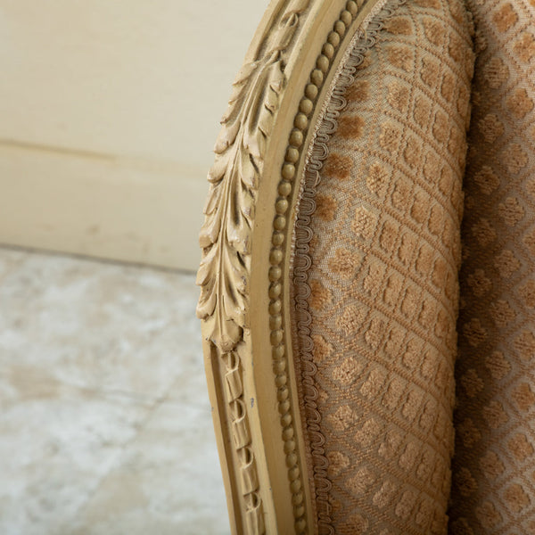 Louis XVI Bergere and Ottoman