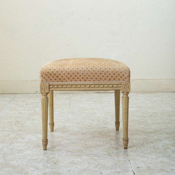 Louis XVI Bergere and Ottoman