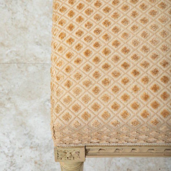 Louis XVI Bergere and Ottoman