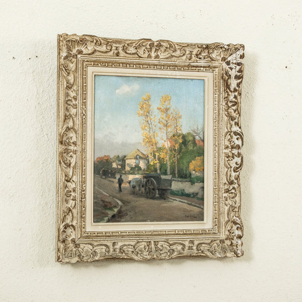 Framed Oil Painting