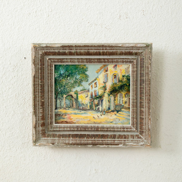 Framed Oil Painting