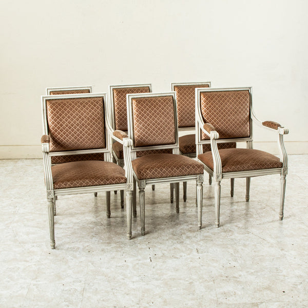 Set of Six Louis XVI Chairs