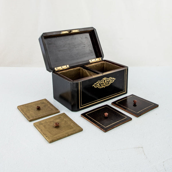 Napoleon III Marquetry Tea Box