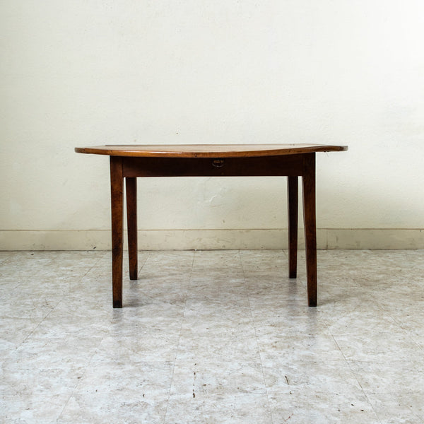 Round Walnut Dining Table