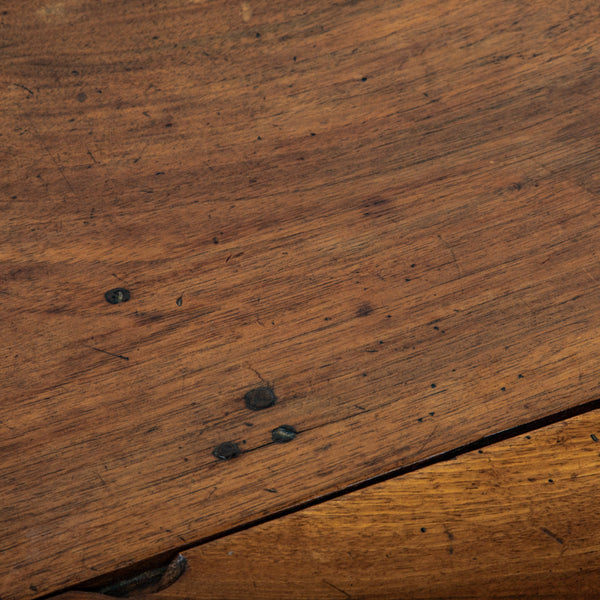 Round Walnut Dining Table