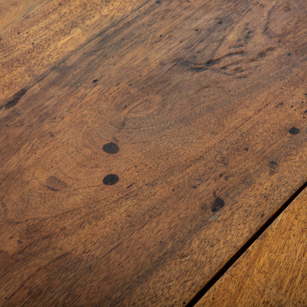 Round Walnut Dining Table