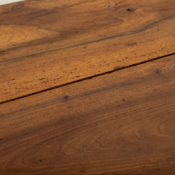 Round Walnut Dining Table