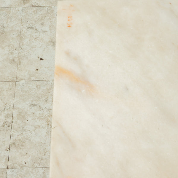 Iron and Marble Bistro Table