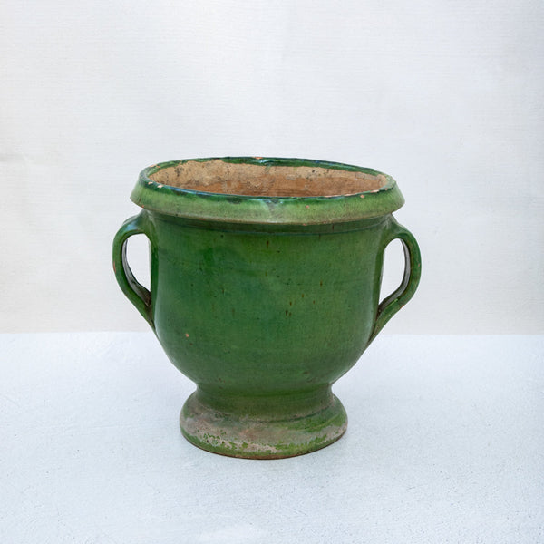 Green Faience Urn