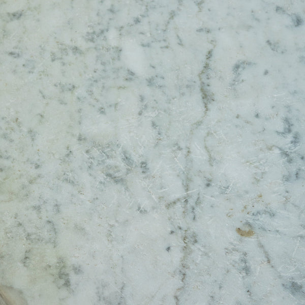 Iron and Marble Bistro Table