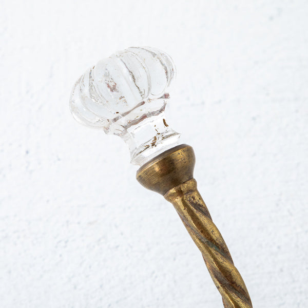 Bronze and Crystal Hook