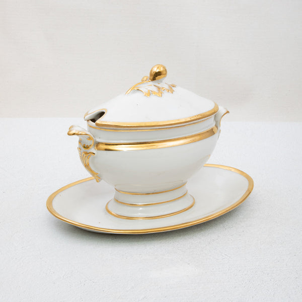 Old Paris Sauce Tureen
