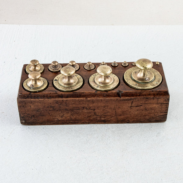 Set of Bronze Weights