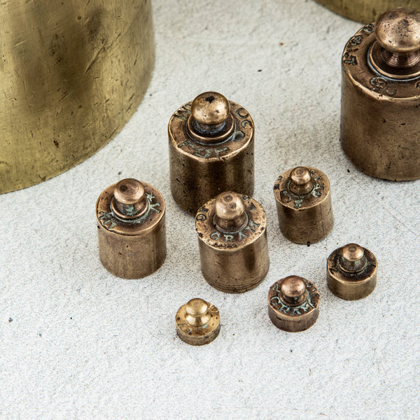 Set of Bronze Weights