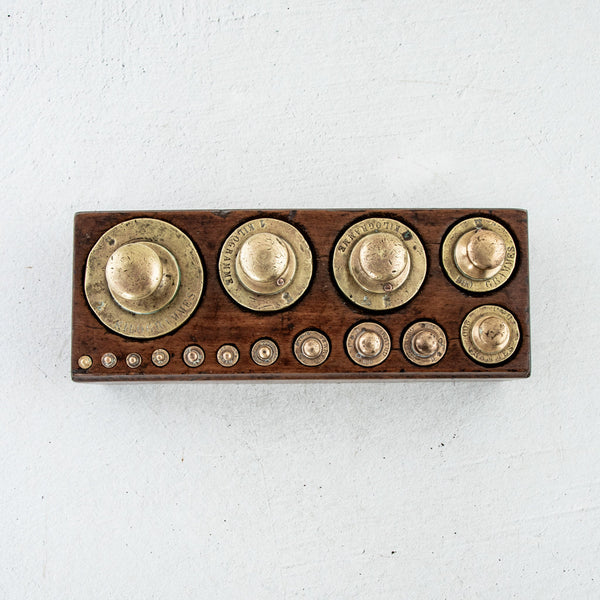 Set of Bronze Weights