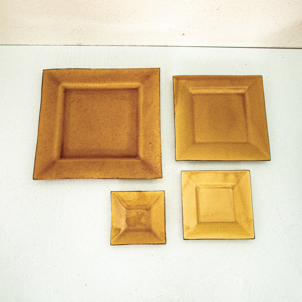 Yellow Faience Dinner Service