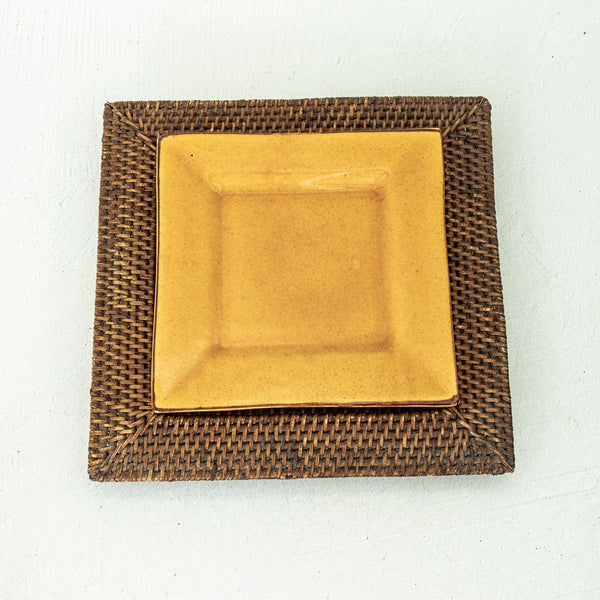 Yellow Faience Dinner Service