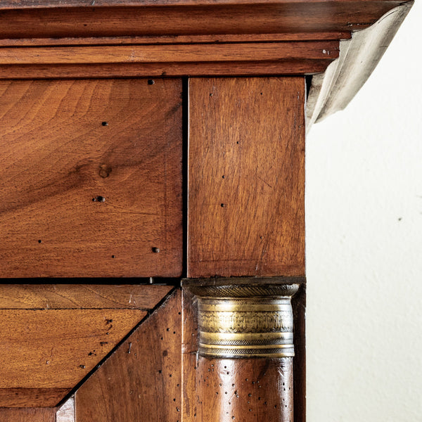 Walnut Empire Armoirette