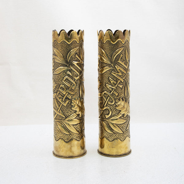 Trench Art Vases