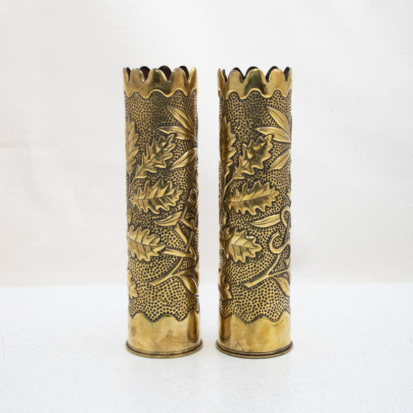 Trench Art Vases