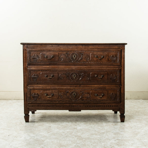 Hand Carved Louis XVI Chest
