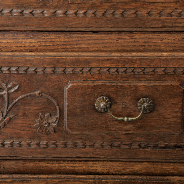 Hand Carved Louis XVI Chest