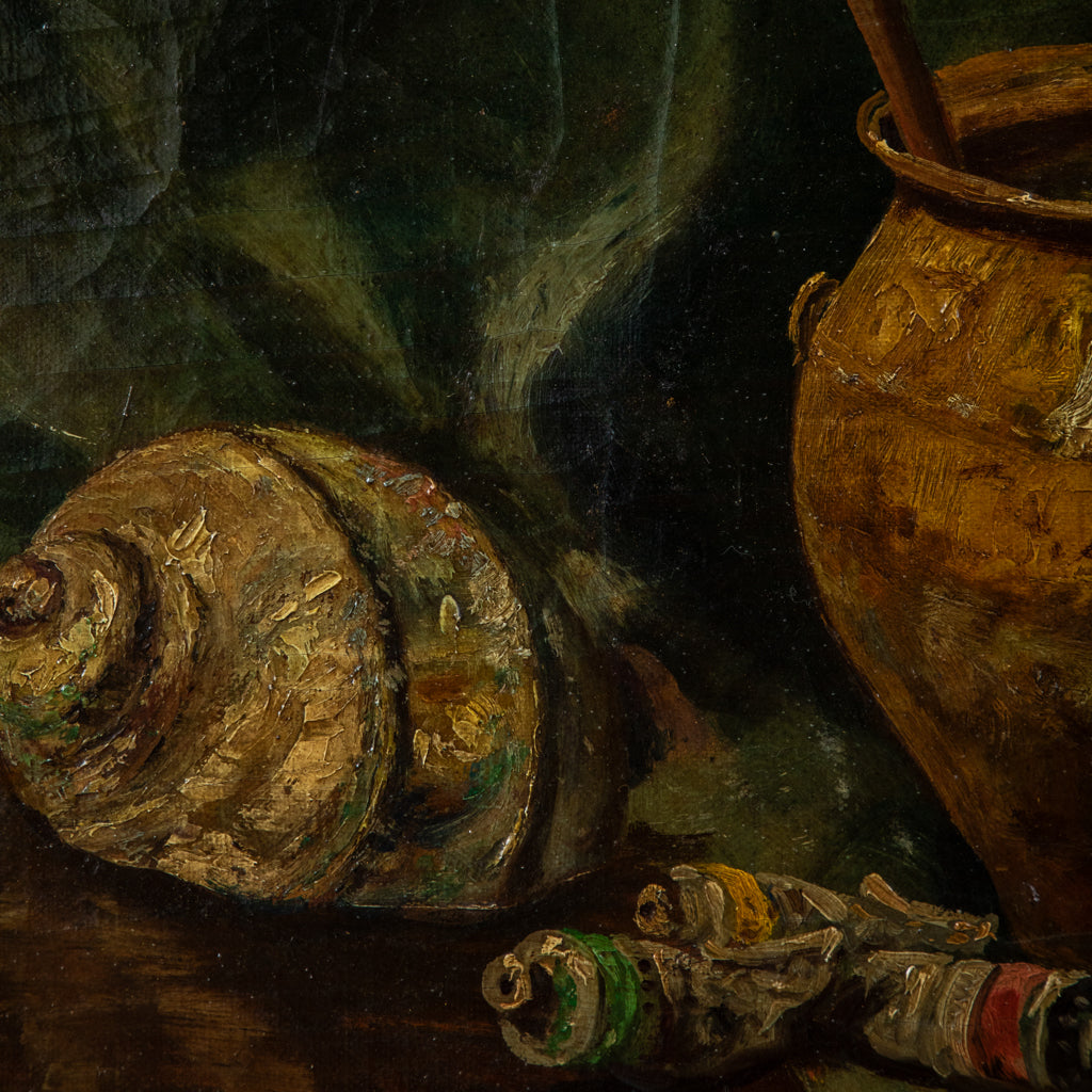 Oil Painting - French Metro Antiques